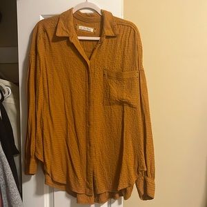 Free People Button Down/Tunic